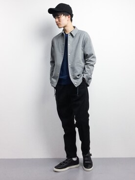 武井一輝さん（メンズ・173cm）の冬コーディネート