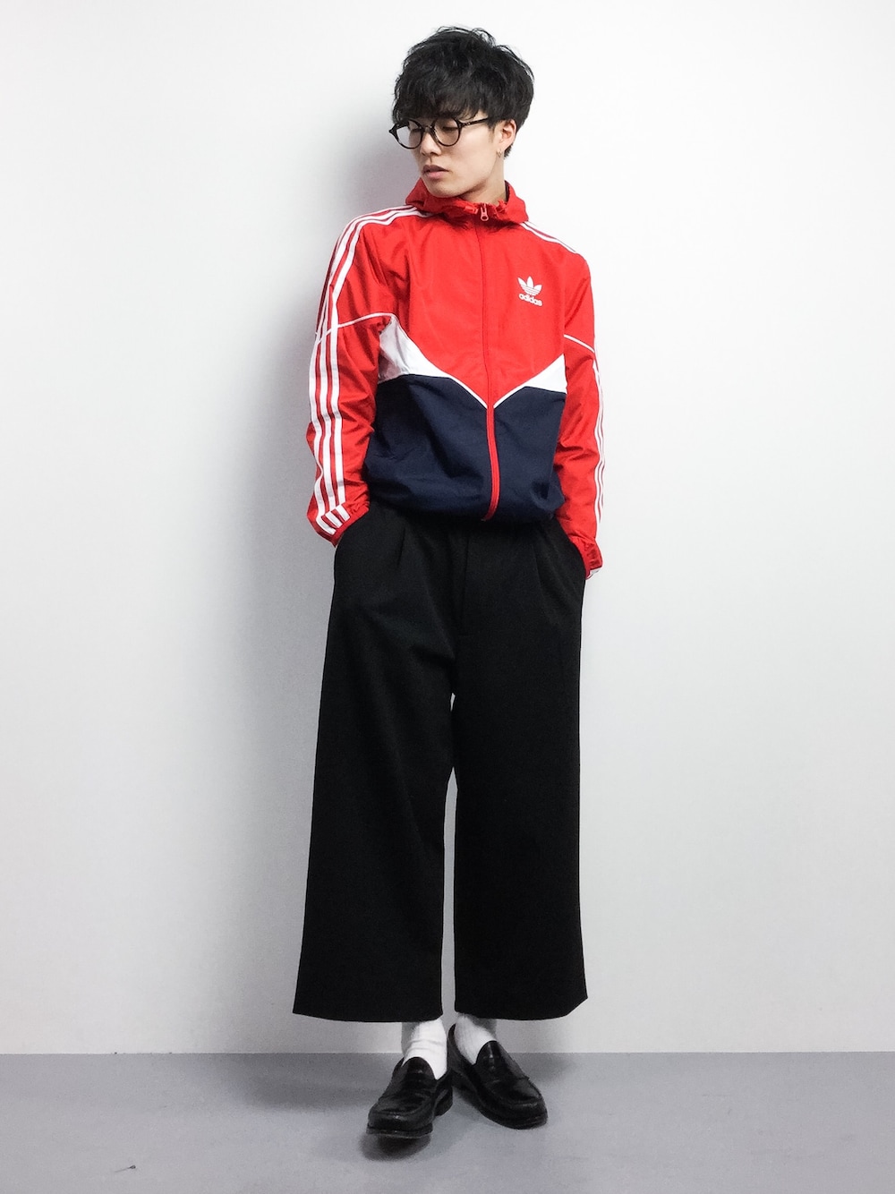 adidas GOOFY WINDBREAKER ウィンドブレーカー XL adidas（アディダス）の「グーフィー ウインドブレーカー