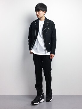 武井一輝さん（メンズ・173cm）の冬コーディネート