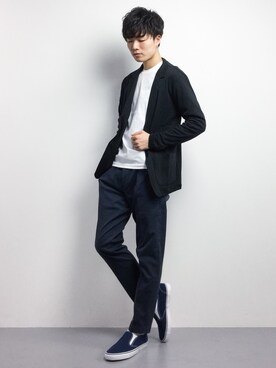 武井一輝さん（メンズ・173cm）の冬コーディネート