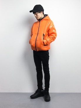 武井一輝さん(メンズ・173cm)の冬コーディネート