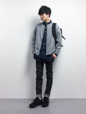 武井一輝さん(メンズ・173cm)の冬コーディネート