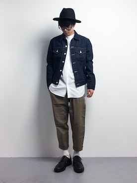 「Journal Standard TRISECT（トライセクト）のアイテム（ジャケット/アウター）」を使った、武井一輝さん（メンズ・173cm）の冬コーディネート
