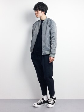 武井一輝さん(メンズ・173cm)の春コーディネート