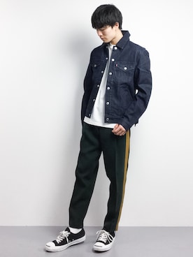 武井一輝さん（メンズ・173cm）の春コーディネート