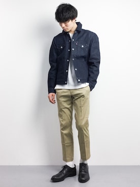 武井一輝さん（メンズ・173cm）の春コーディネート