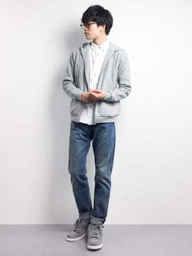 武井一輝さん(メンズ・173cm)の春コーディネート