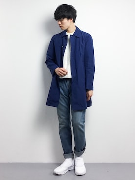 武井一輝さん(メンズ・173cm)の春コーディネート