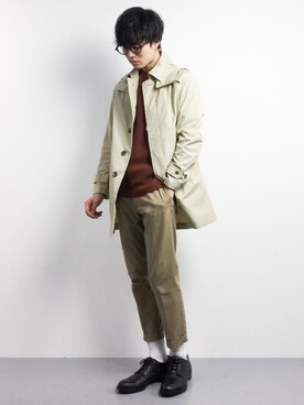 武井一輝さん(メンズ・173cm)の春コーディネート
