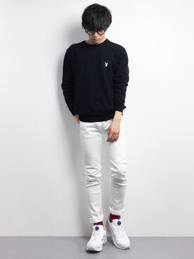 武井一輝さん(メンズ・173cm)の春コーディネート