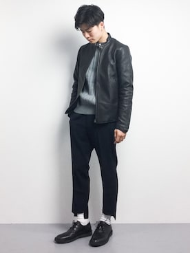 武井一輝さん（メンズ・173cm）の春コーディネート