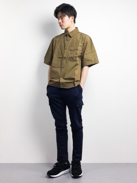 武井一輝さん（メンズ・173cm）の春コーディネート