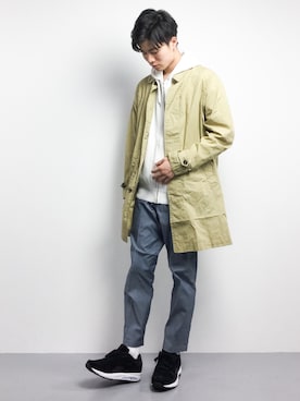 武井一輝さん（メンズ・173cm）の春コーディネート