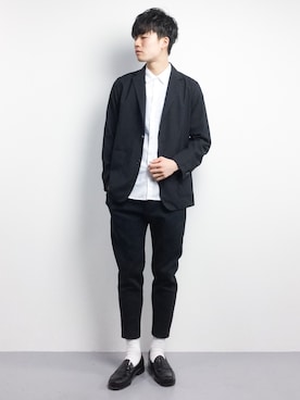 武井一輝さん(メンズ・173cm)の春コーディネート