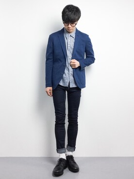 武井一輝さん（メンズ・173cm）の春コーディネート