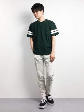 武井一輝さん（メンズ・173cm）の春コーディネート