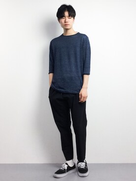 武井一輝さん（メンズ・173cm）の春コーディネート