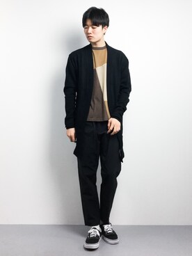 武井一輝さん（メンズ・173cm）の春コーディネート