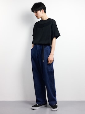 武井一輝さん（メンズ・173cm）の春コーディネート