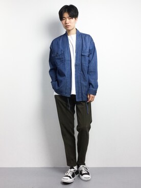 武井一輝さん（メンズ・173cm）の春コーディネート