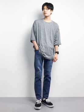 武井一輝さん（メンズ・173cm）の春コーディネート