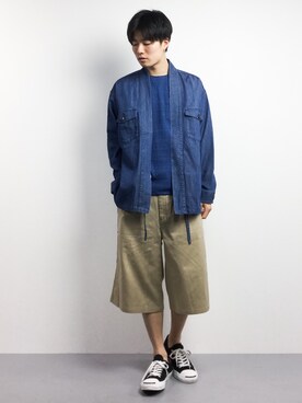 武井一輝さん（メンズ・173cm）の春コーディネート