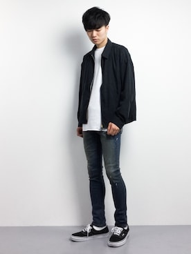 武井一輝さん（メンズ・173cm）の春コーディネート