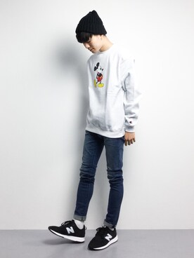 武井一輝さん(メンズ・173cm)の春コーディネート