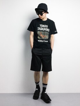 「FREAK'S STORE（フリークスストア）のアイテム（シューズ）」を使った、武井一輝さん（メンズ・173cm）の春コーディネート