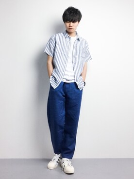 武井一輝さん(メンズ・173cm)の春コーディネート