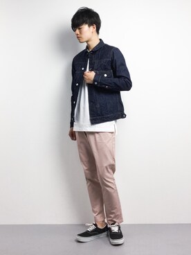 武井一輝さん（メンズ・173cm）の春コーディネート