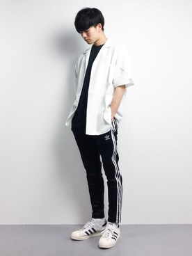 武井一輝さん（メンズ・173cm）の春コーディネート