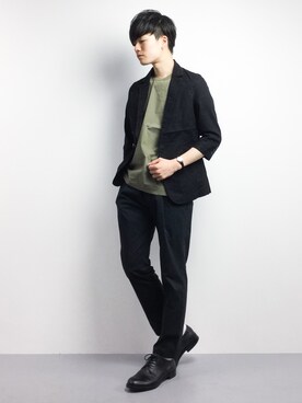 武井一輝さん（メンズ・173cm）の春コーディネート