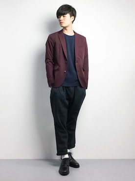 武井一輝さん(メンズ・173cm)の春コーディネート