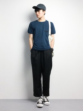 武井一輝さん（メンズ・173cm）の春コーディネート