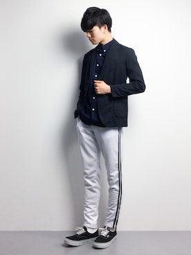 武井一輝さん（メンズ・173cm）の春コーディネート