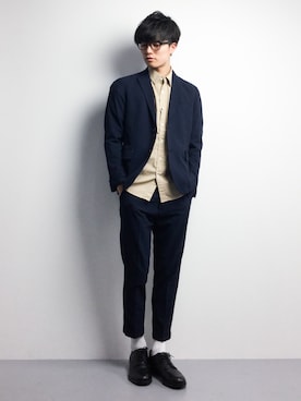 武井一輝さん（メンズ・173cm）の春コーディネート