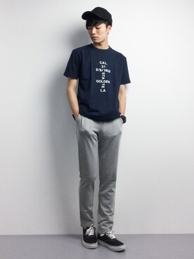 武井一輝さん（メンズ・173cm）の春コーディネート