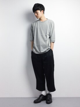 武井一輝さん（メンズ・173cm）の春コーディネート