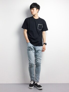 武井一輝さん（メンズ・173cm）の春コーディネート