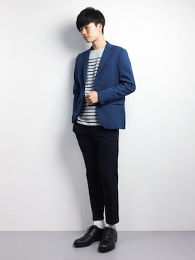 武井一輝さん（メンズ・173cm）の春コーディネート