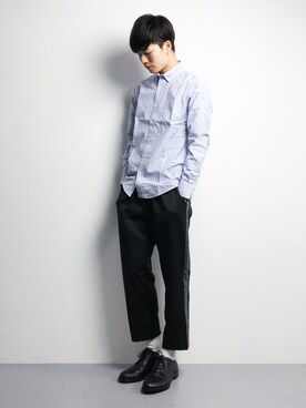 武井一輝さん(メンズ・173cm)の春コーディネート