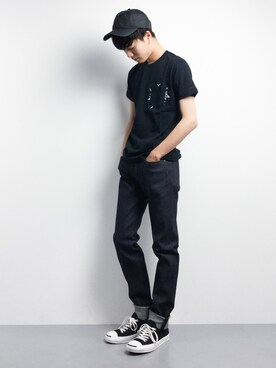 武井一輝さん（メンズ・173cm）の春コーディネート