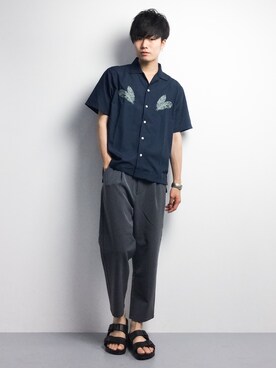 武井一輝さん(メンズ・173cm)の春コーディネート