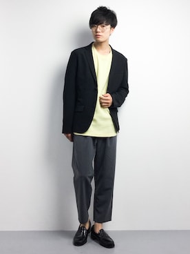 武井一輝さん（メンズ・173cm）の夏コーディネート