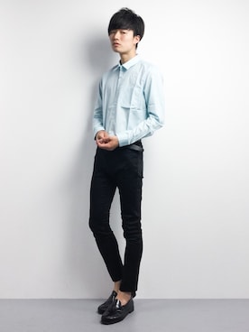 武井一輝さん（メンズ・173cm）の春コーディネート