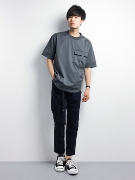 武井一輝さん（メンズ・173cm）の夏コーディネート