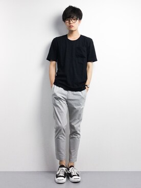 武井一輝さん（メンズ・173cm）の夏コーディネート