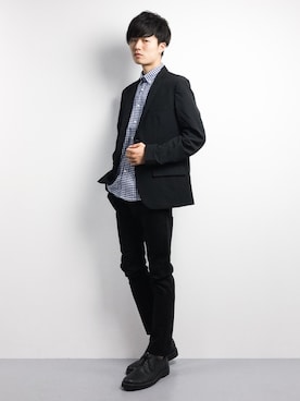 武井一輝さん（メンズ・173cm）の夏コーディネート