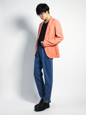 武井一輝さん(メンズ・173cm)の夏コーディネート